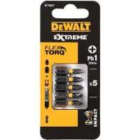 DeWalt ISKUKÄRKI PH1x25 /5 kpl ÄÄRIMMÄISEN VÄÄNTÖVAHVA ISKUKÄRKI