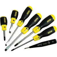 Stanley Ruuvimeisselisetti CUSHION GRIP; 7 kpl.