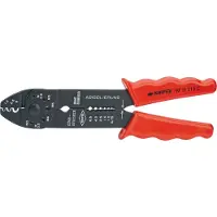 Knipex mustattu puristuspihdit kaksimateriaalikahvoilla 230 mm - 97 21 215 C
