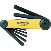 Bahco irrotusavaimen sarja BE-9787 3/32-3/8
