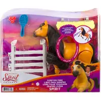 Spirit Articulated Horse Toy With Mane Sounds And Stable Accessories Monivärinen