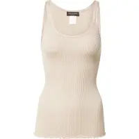 Rosemunde Rwbelle Silk U-Neck Strap Elastic T - Beige - XL