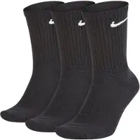 Nike Urheilusukat musta / valkoinen