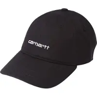 Carhartt WIP Lippalakki musta / valkoinen