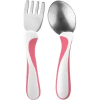 Bambino My First Fork & Spoon ? Cerise