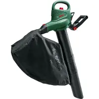 Bosch UniversalGardenTidy 3000 sähkökäyttöinen lehtipuhallin, imuri ja silppuri, 3000 Wattia, 50 Litraa, Musta/Vihreä