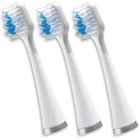 Water Pik Triple Sonic -hammasharjan vaihtop t, t ydellinen hoito, STRB-3WW, 3 kpl (1 kpl pakkaus), valkoinen