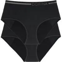Dorina Alushousut tummanharmaa / musta
