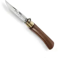 Old Bear Classical Walnut Carbon L, 9306-21-LN pocket knife
