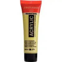 Taidepiste Amsterdam 274 Nickel titanium yellow - 20ml