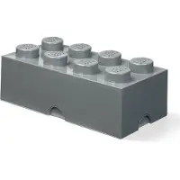LEGO Säilytyslaatikko 8, Dark Grey
