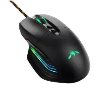 Dutzo Senshi RGB - Pelihiiri - Optinen - 7 painiketta - Musta RGB-valolla