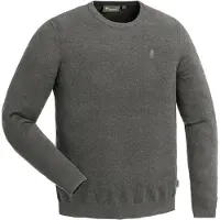 Pinewood Värnamo Crewneck Knitted Sweater (Color: Grey Me, Size: XL)