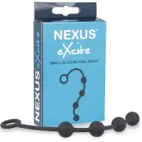 Nexus Excite - anaalidildo 4 helmeä - musta pieni