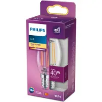 Philips LED-lamppu LED-klassikko 40W B35 E14 WW CL ND SRT4 E14