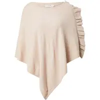 Cream Odettecr Poncho - Beige - ONE SIZE