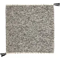 VM-Carpet Duo Rae matto, musta - valkoinen