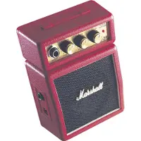 Marshall MS-2R 1x4" combo kitaralle, 1 watti, punainen