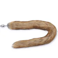 Kiotos Fox Tail Plug Brown Long 70 cm
