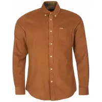 Barbour Ramsey Tailored Cord Shirt - Brown - XL