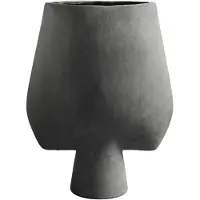 101 Copenhagen Sphere vaasi Square Big Ø33 cm Dark grey