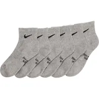 Nike Kids Dri-Fit Performance Basic Quarter - Grey - ONE SIZE