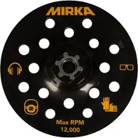 Mirka Kiillotuslautanen 9190153001; 125 mm; M14