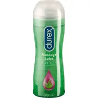 Durex - Massage Gel 2-in-1 Aloe Vera 200 ml