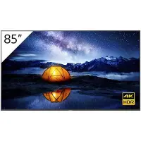 Sony FW-85BZ40L, Digitaalinen litteä infotaulu, 2,16 m (85"), LCD, 3840 x 2160 pikseliä, Wi-Fi, 24/7