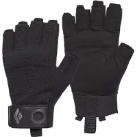 Black Diamond Men's Crag Half-Finger Gloves Black M