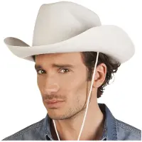 Boland Cowboyhattu Rodeo Valkoinen - One size