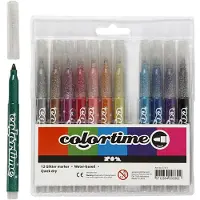 Colortime Kimallekynät Värilajitelma 12 Kpl