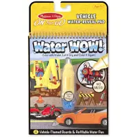 Melissa & Doug Water Wow! Värityskirja Ajoneuvot