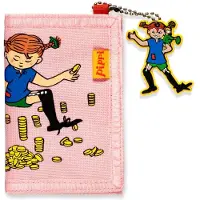 Pippi Plånbok, Rosa - Pink - 245X 120X 5MM