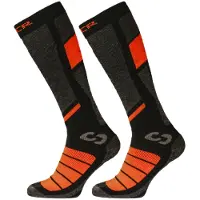 Sinner Pro Ii Socks 2 Pairs Orange,Sort EU 36-38 Mand