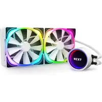 NZXT Kraken X63 280mm RGB -nestejäähdytin, valkoinen