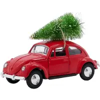 House Doctor - Xmas Joulukoriste auto 12,5 cm Punainen