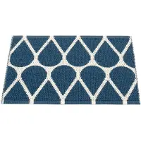 Pappelina Otis matto 70x50 cm ocean blue / vanilla