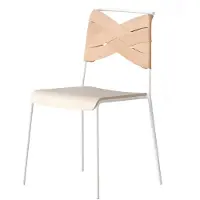 Design House Stockholm Torso tuoli vaaleaa saarnipuuta