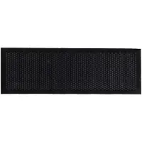 Tica Copenhagen Dot Ovimatto 67x200cm /harmaa - Yksiväriset matot Vinyyli Musta - TC00551