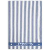 Lexington Icons Waffle Striped -keittiöpyyhe 50 x 70 cm Blue-white