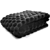 Ceannis Egg Collection huopa 170x130 cm Musta