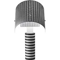 Artemide Shogun pöytälamppu musta-valkoinen