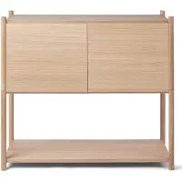Gejst Sceene bookcase C Vaalea tammi