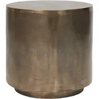 House Doctor - Rota Sohvapöytä H50 Ø50 Antique Brass