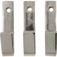 House Doctor Bath Koukut 7 Cm 3-pakkaus Silver - Koukut ja ripustimet Ruostumaton teräs - 205343006