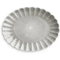 Mateus Oyster lautanen 30x35 cm Harmaa