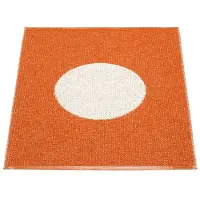 Pappelina Vera One Matto 70x90 Cm /vanilija - Muovimatot Pvc Oranssi - VE4709