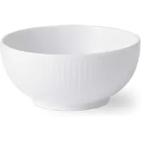 Royal Copenhagen White Fluted Kulho 24 Cl - Tarjoiluvadit Posliini Valkoinen - 1055287