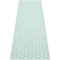 Pappelina Honey Matto 70x350 Cm /vanilija - Muovimatot Pvc Turkoosi - HO1A735